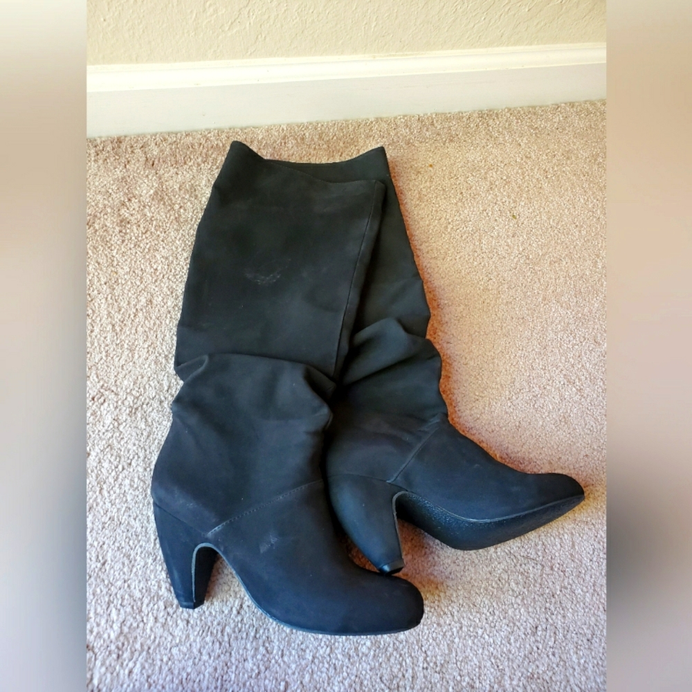 Vegan Suede Boots